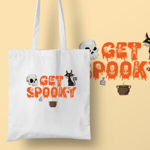 Get Spooky Tote Bag