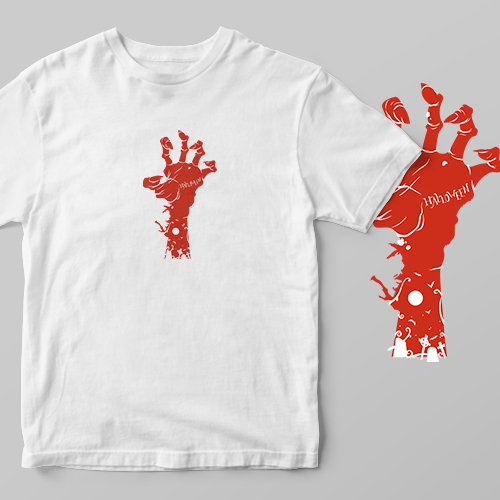 Halloween Hand Mockup