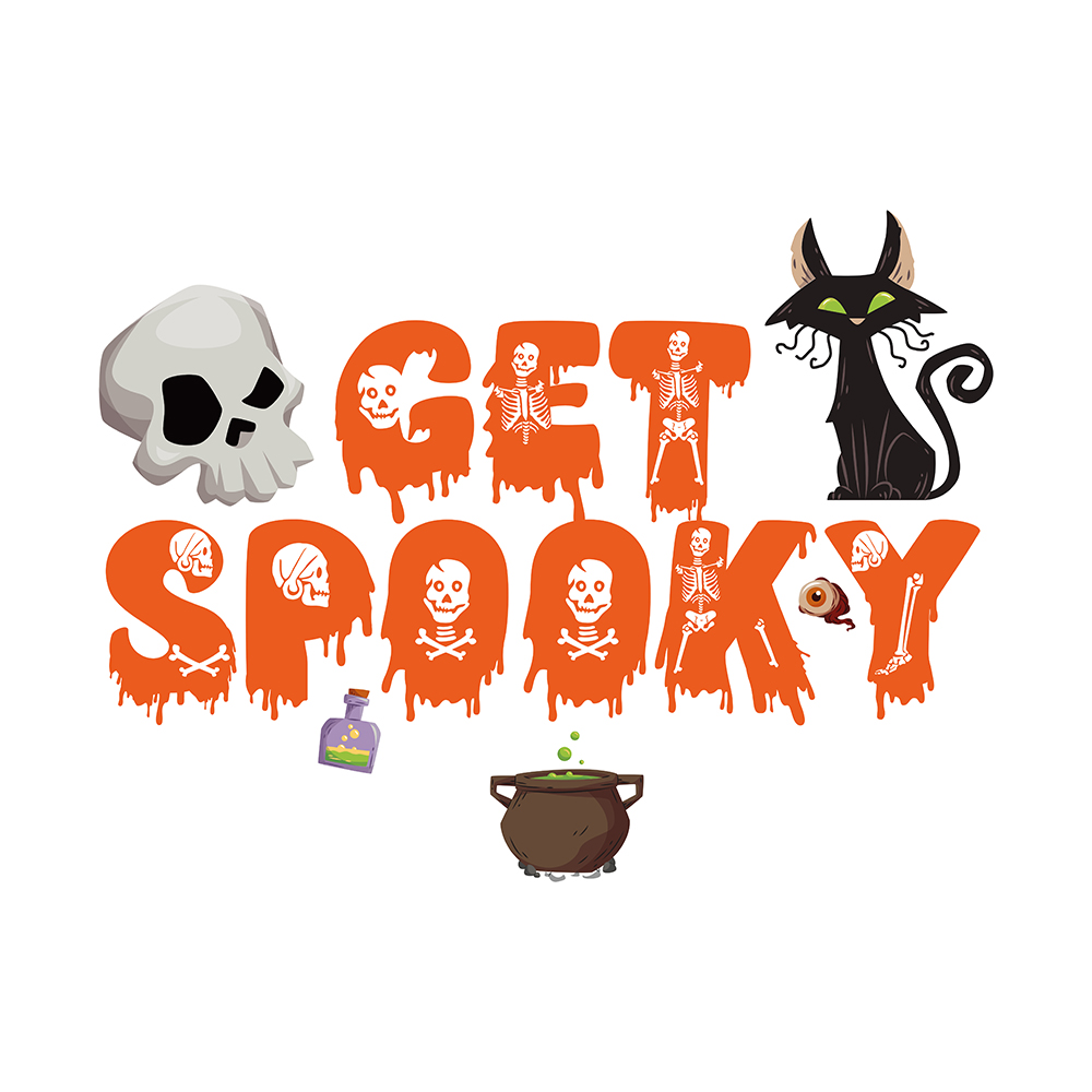 Get Spooky Unisex Pullover Hoodie