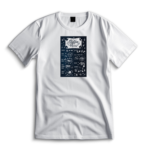 Christmas Menu T-Shirt