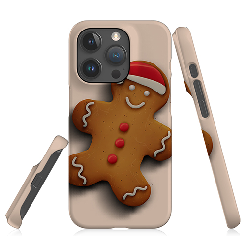 Gingerbread Button Phone Cover