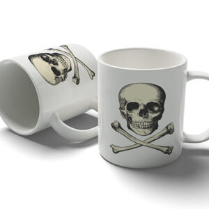 Pirate Skull Mug