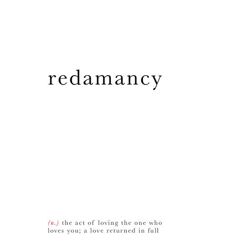 wordsforwalls-REDAMANCY
